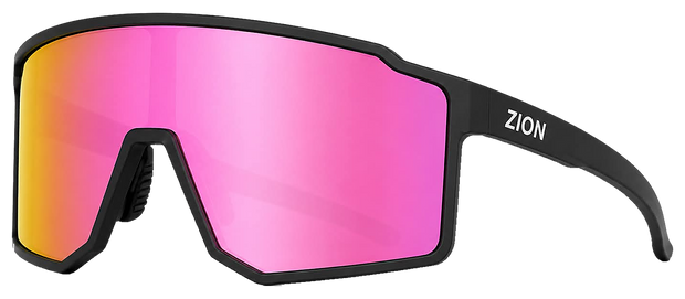 ZION Blaze Noir Mat / Verre Miroir Rose