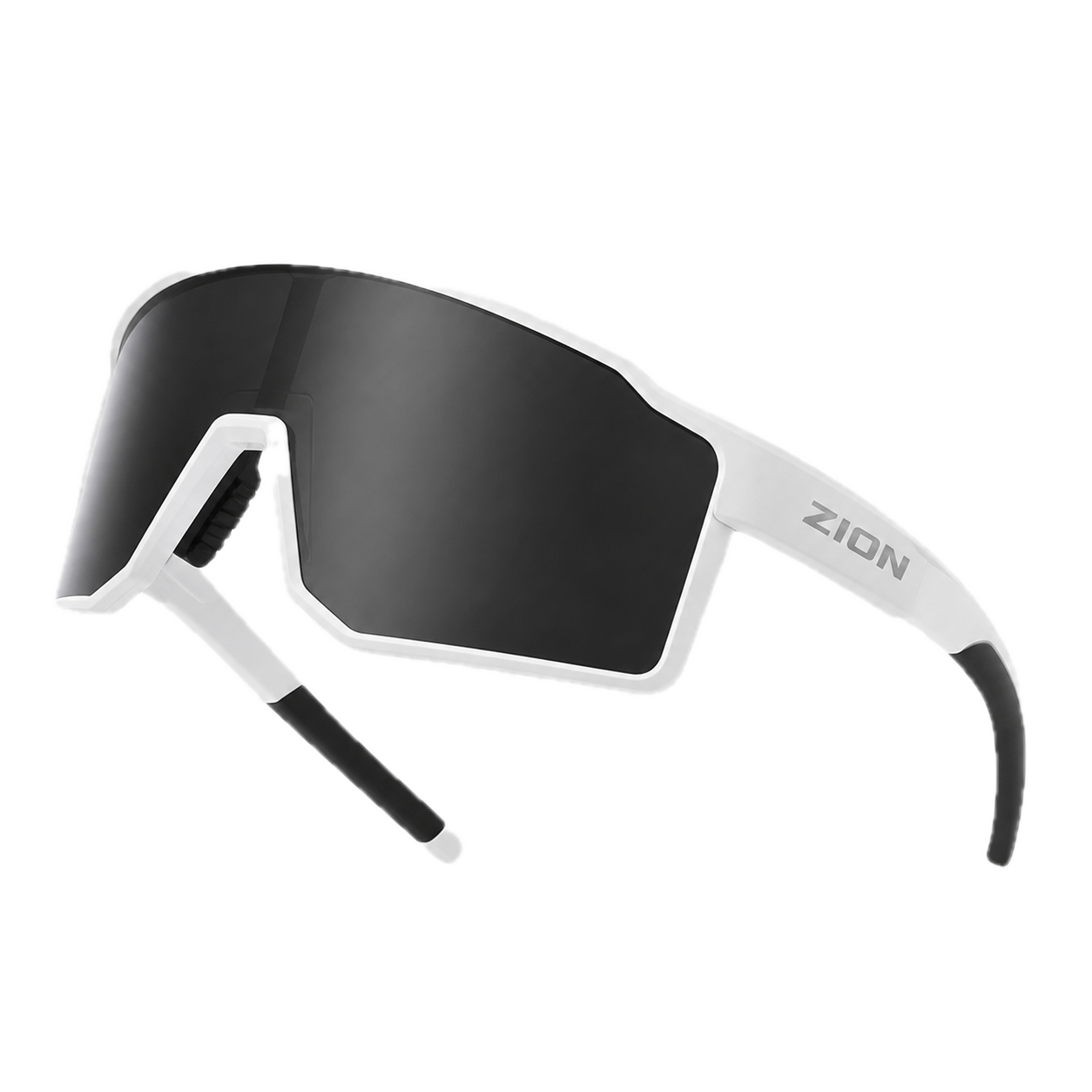 ZION Ride - Blanc Mat / Verre Noir