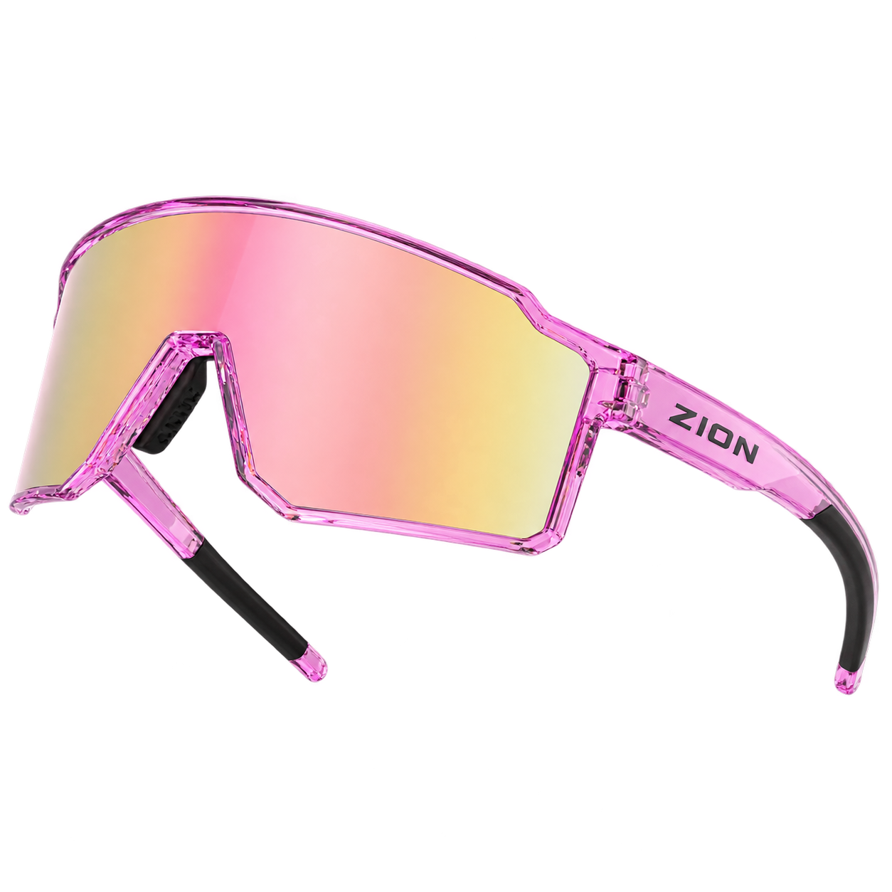 ZION Ride - Rose Translucide / Verre Or