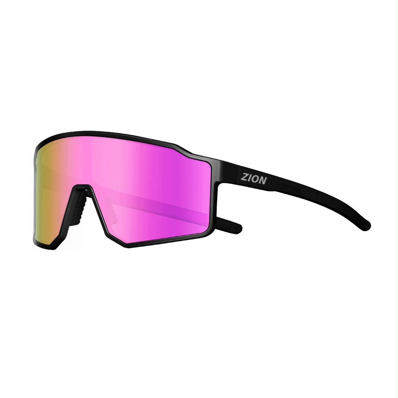 ZION Ride - Noir Mat / Verre Miroir Rose