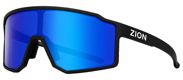 ZION Blaze Noir Mat / Verre Bleu
